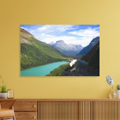USA, Montana, Glacier National Park, Mountain Leinwanddruck (Insitu (Wohnzimmer))