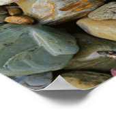 USA, Montana, Glacier National Park, Stones Poster (Ecke)