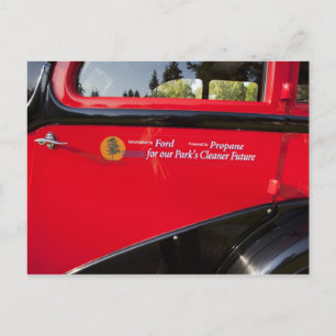 USA, Montana, Glacier National Park, Vintag Postkarte