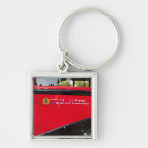 USA, Montana, Glacier National Park, Vintag Schlüsselanhänger