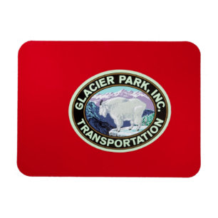 USA, Montana, Glacier National Park, Vintage 2 Magnet