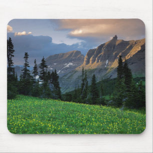USA, Montana, Glacier-Nationalpark, Logan Pass Mousepad
