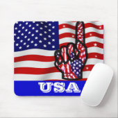 USA!_ MOUSEPAD (Mit Mouse)