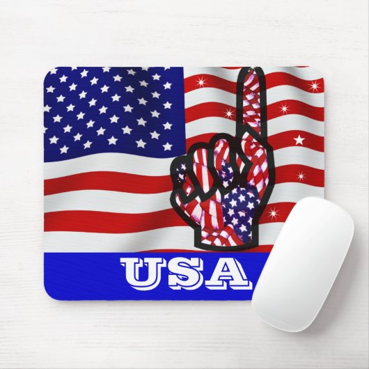 USA!_ MOUSEPAD (Mit Mouse)