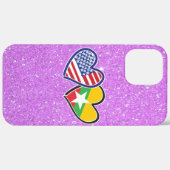 USA Myanmar Liebe Hearts Case-Mate iPhone Hülle (Rückseite / Rechts)