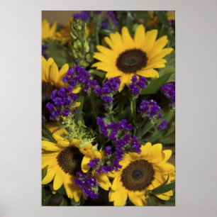 USA, nah-up of bridal Blume Arrangement, Poster