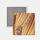 USA. Nah-up von getrockneten Nudeln aus Regenbogen Magnet (Vorderseite/Rückseite)