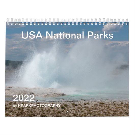 USA National Parks 2022 Calendar Kalender (Titelbild)
