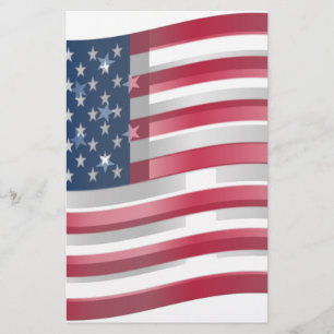 USA - Nationalfarben der Flaggen