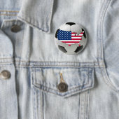 USA-Nationalmannschaft Button (Beispiel)