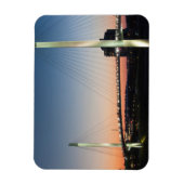 USA, Nebraska, Omaha, Bob Kerrey Fußgänger Magnet (Vertikal)