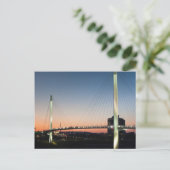 USA, Nebraska, Omaha, Bob Kerrey Fußgänger Postkarte (Stehend Vorderseite)