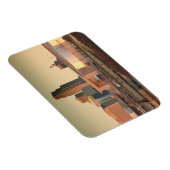 USA, Nebraska, Omaha, Skyline Magnet (Rechte Seite)