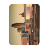USA, Nebraska, Omaha, Skyline Magnet (Vertikal)