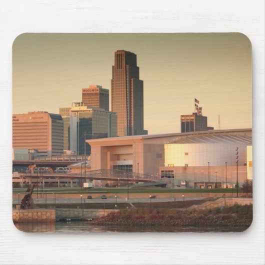 USA, Nebraska, Omaha, Skyline Mousepad (Vorne)