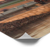 USA, Nebraska, Omaha, Skyline Poster (Ecke)