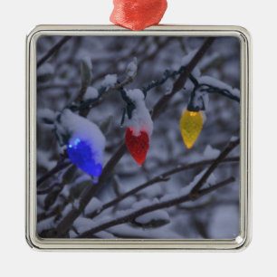 USA, Neuengland, Massachusetts, Reading, 2 Silbernes Ornament