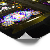 USA, Nevada, Las Vegas. McCarran International Poster (Ecke)