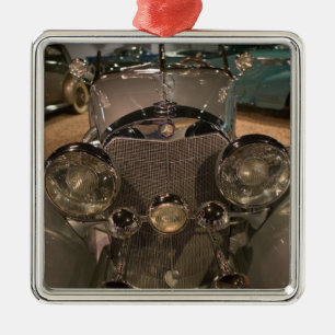 USA, Nevada_Reno: Nationales Automobilmuseum 2 Silbernes Ornament