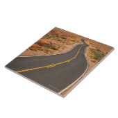 USA, Nevada, Tal des Feuers, Wüstenstraße Fliese (Seite)