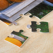 USA, New England, Maine, Wells. Herbstanzeige Puzzle (Seite)