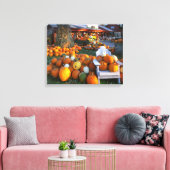 USA, New England, Maine, Wells. Herbstdarstellung Leinwanddruck (Insitu (Wohnzimmer))