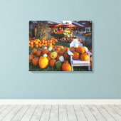 USA, New England, Maine, Wells. Herbstdarstellung Leinwanddruck (Insitu (Holzboden))