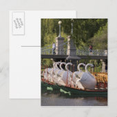 USA, New England, Massachusetts, Boston, Postkarte (Vorne/Hinten)