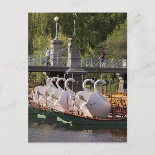 USA, New England, Massachusetts, Boston, Postkarte (Vorderseite)