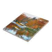 USA, New England, New Hampshire. Float-Flugzeug Fliese (Seite)