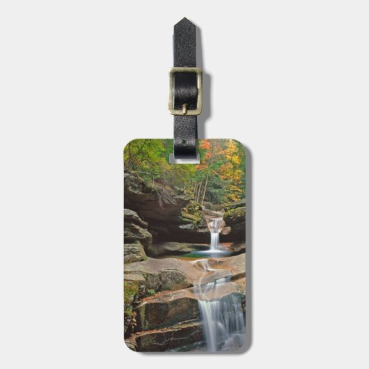 USA, New England, New Hampshire, White Mountains Gepäckanhänger (Vorderseite vertikal)