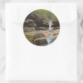 USA, New England, New Hampshire, White Mountains Runder Aufkleber (Tasche)