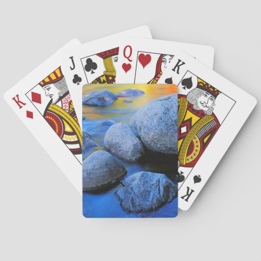 USA, New Hampshire, White Mountain National Spielkarten (Rückseite)