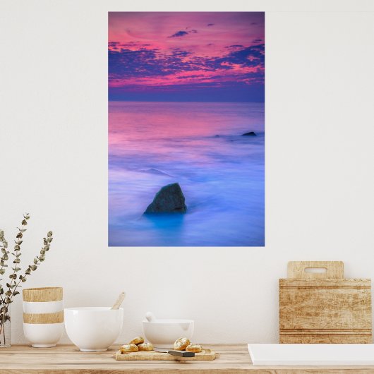 USA, New Jersey, Cape May. Landschaftlich am 3. Ma Poster (Küche)