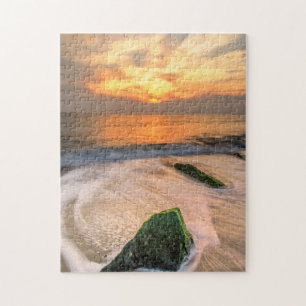 USA, New Jersey, Cape May. Malerisch auf Cape May Puzzle