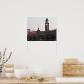 USA, New Jersey, Hoboken, alter Bahnhof Poster (Küche)