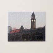 USA, New Jersey, Hoboken, alter Bahnhof Puzzle (Horizontal)