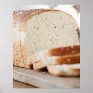 USA, New Jersey, Jersey City, geschnitten Brot Poster