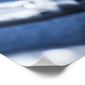 USA, New Jersey, Jersey City, Row of dumbbells Poster (Ecke)