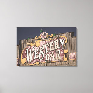 USA, New Mexico, Cloudcroft: Bergstadt (el. Leinwanddruck