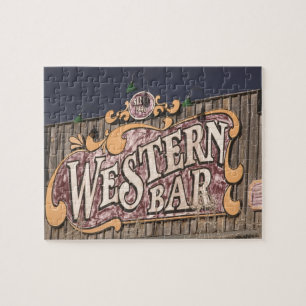 USA, New Mexico, Cloudcroft: Bergstadt (el. Puzzle