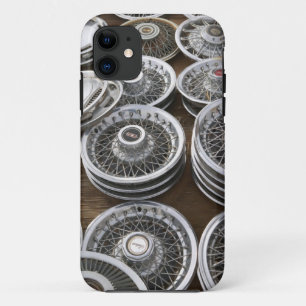 USA, New Mexico, Prewitt: Auto Radkappen / Rt. 66 Case-Mate iPhone Hülle