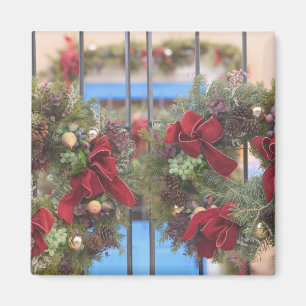 USA, New Mexico, Santa Fe: Canyon Road Galerie 3 Magnet