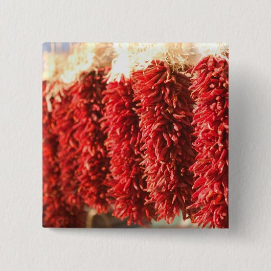 USA, New Mexico, Santa Fe: Downtown Santa Fe, 3 Button (Vorderseite)