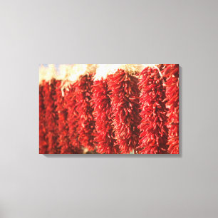 USA, New Mexico, Santa Fe: Downtown Santa Fe, 3 Leinwanddruck