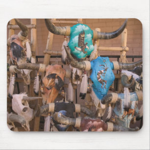 USA, New Mexico, Santa Fe: Downtown Santa Fe, Mousepad