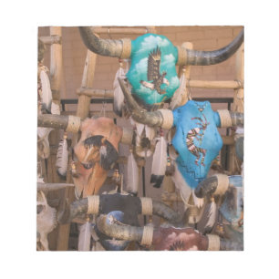 USA, New Mexico, Santa Fe: Downtown Santa Fe, Notizblock