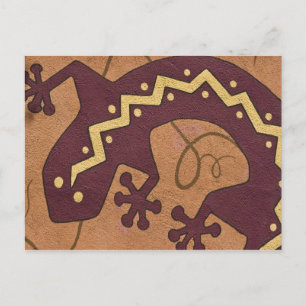 USA, New Mexico, Santa Fe. Naher Abschnitt Postkarte