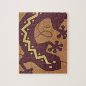 USA, New Mexico, Santa Fe. Naher Abschnitt Puzzle (Vertikal)