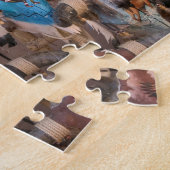 USA, New Mexico, Santa Fe: Zentrum von Santa Fe, Puzzle (Seite)